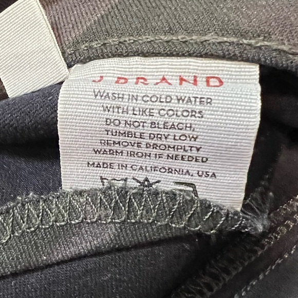 J Brand Camo Skinny Jeans – Stretch Mid Rise – Size 26 - Picture 6 of 12